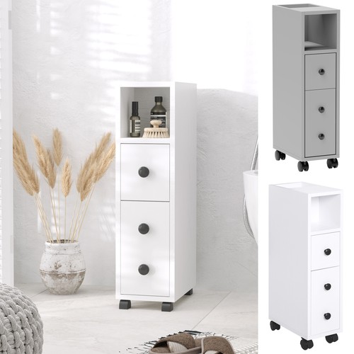 Slimline bathroom storage unit - storage,