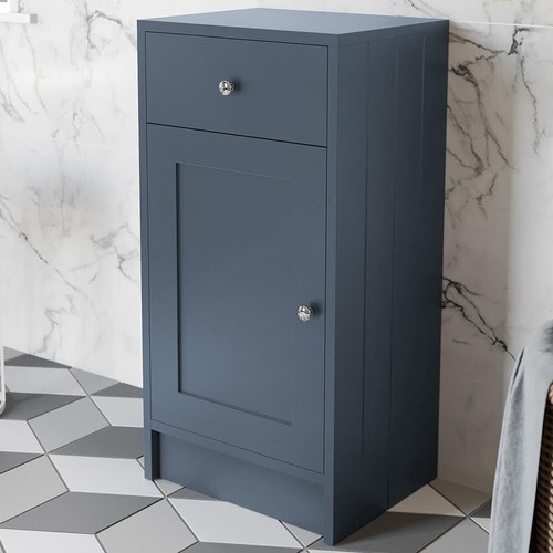 Blue freestanding bathroom - blue,