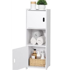 White Bathroom Storage Cabinet