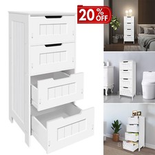 2025 White Bathroom Storage